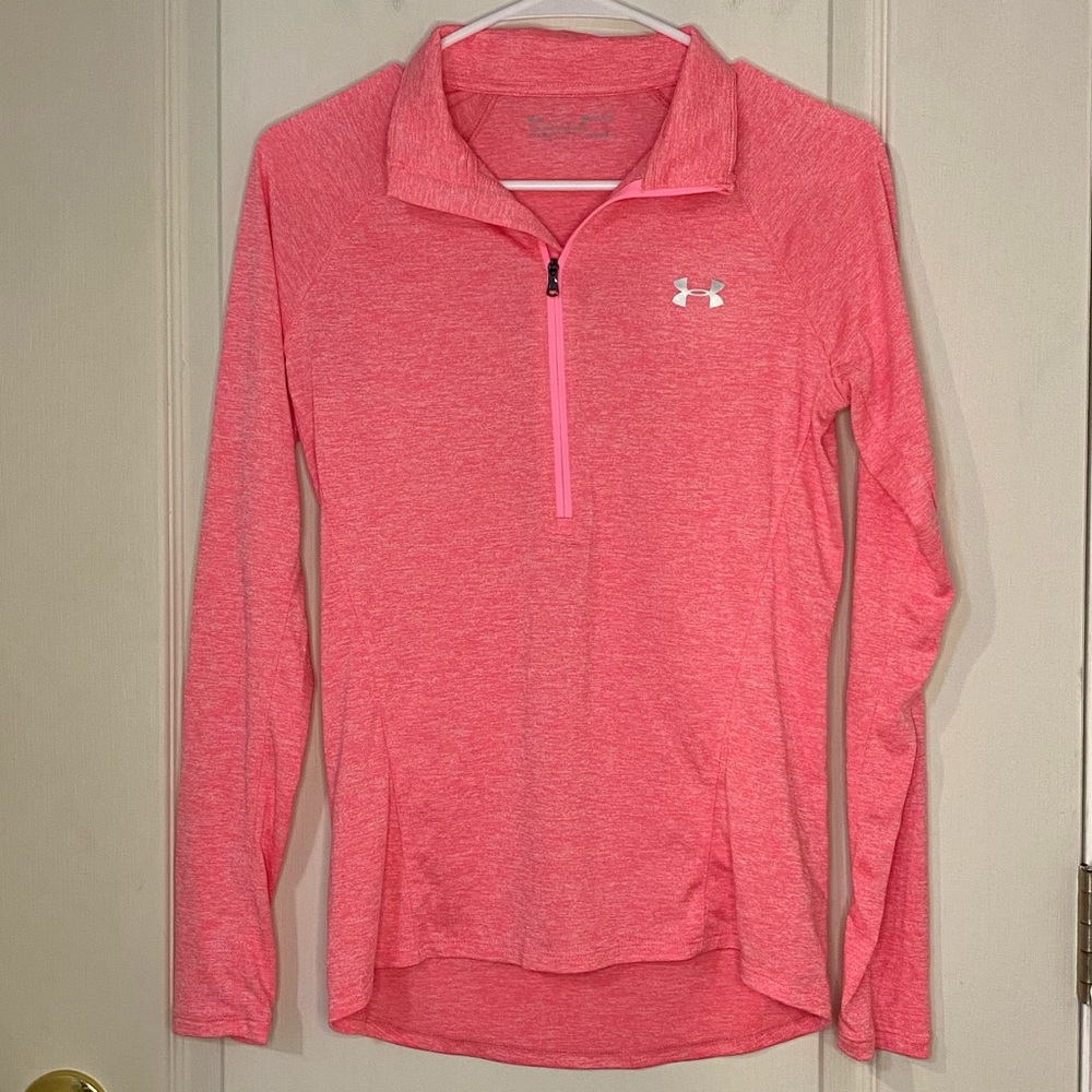Under Armour Athletic Workout Long Sleeve Heat Gear Pullover Women’s Size Small